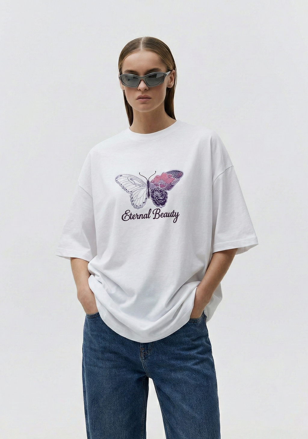 The 'Eternal Bloom' Heavyweight Tee