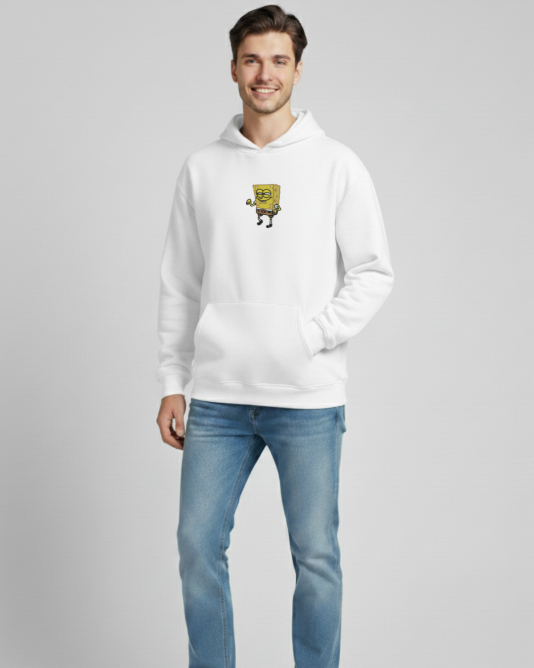 Luxury Hoodie with Cartoon Embroidery | chicmates