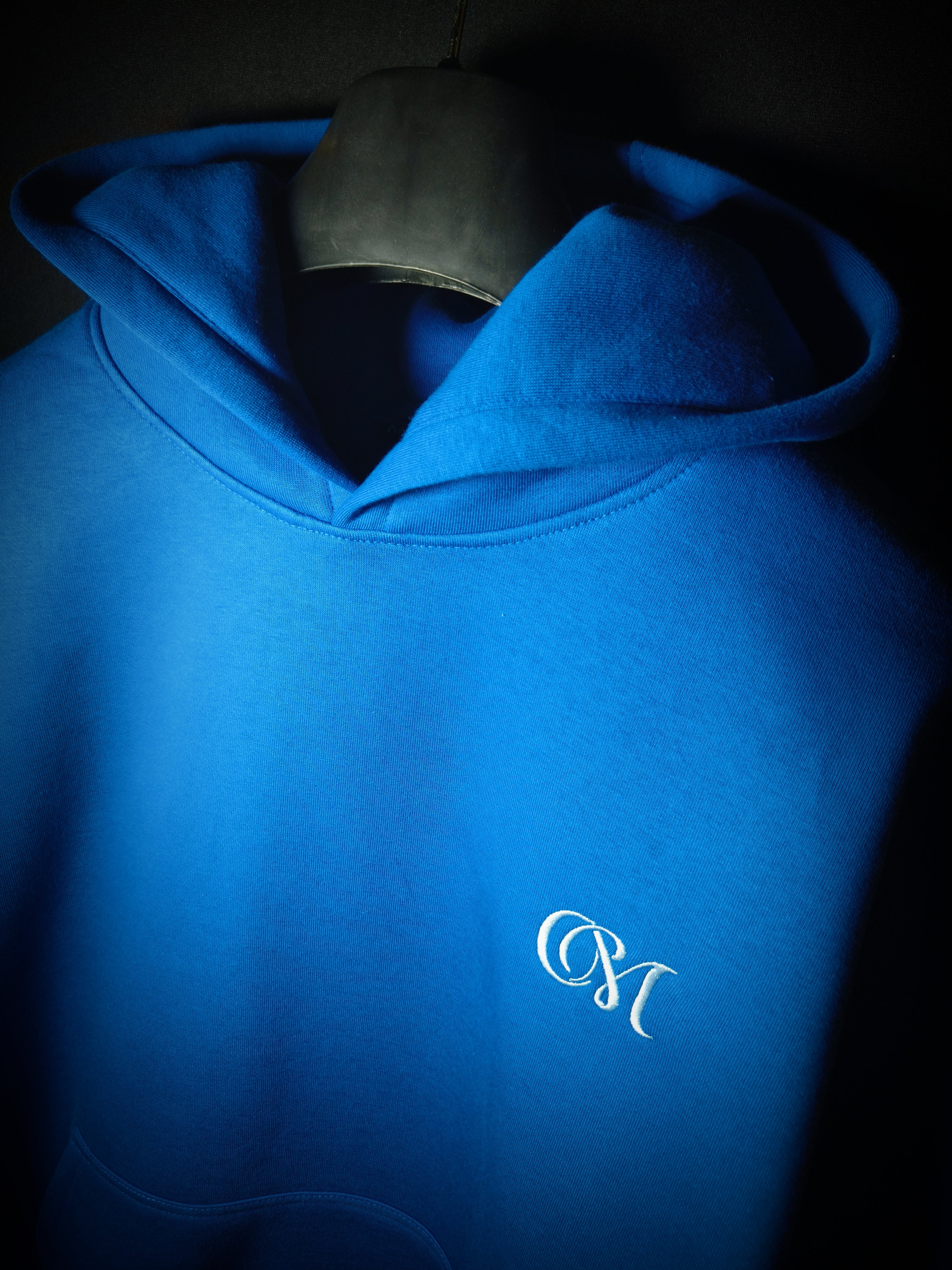 Sadness Angel Graphic Hoodie – Premium Blue Streetwear Hoodie for Men & Women