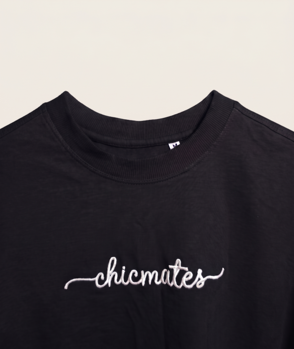 Chicmates basic black T-shirts