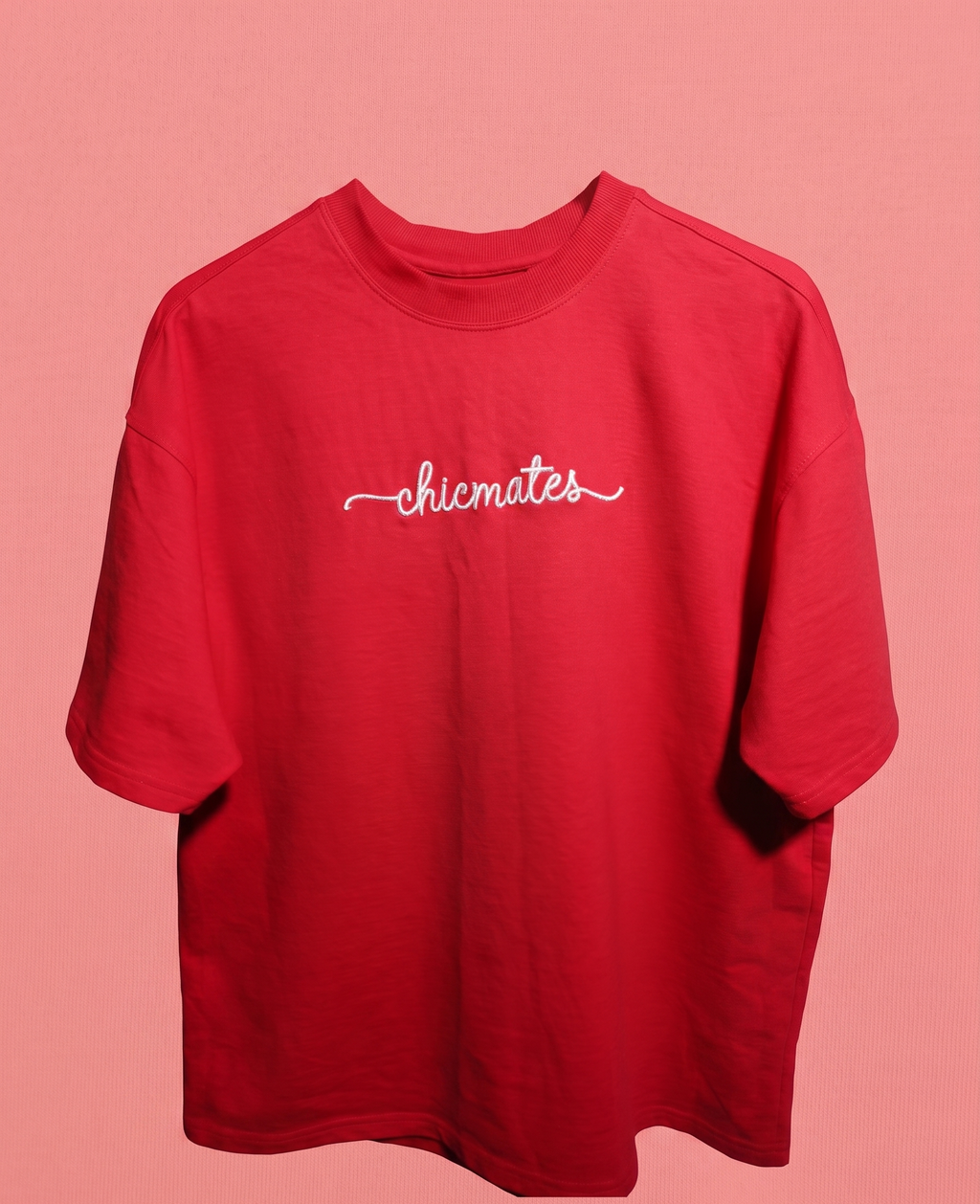 Chicmates basic red T-shirts