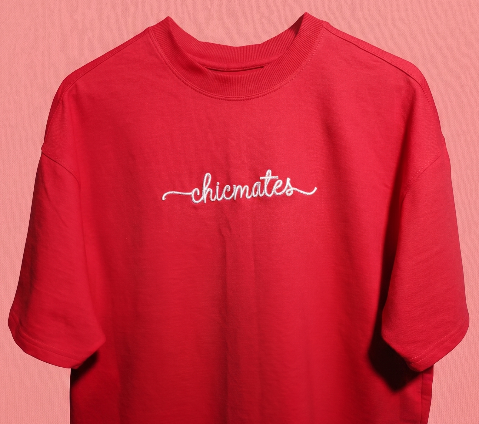 Chicmates basic red T-shirts