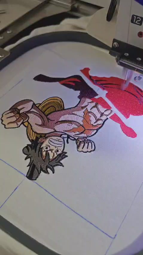 White Hoodie with Anime Embroidery Design – Premium Streetwear by Chicmates